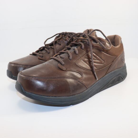 New Balance MW928BR3 Brown Leather Walking Shoes Men’s 14 6E Wide - Picture 2 of 7